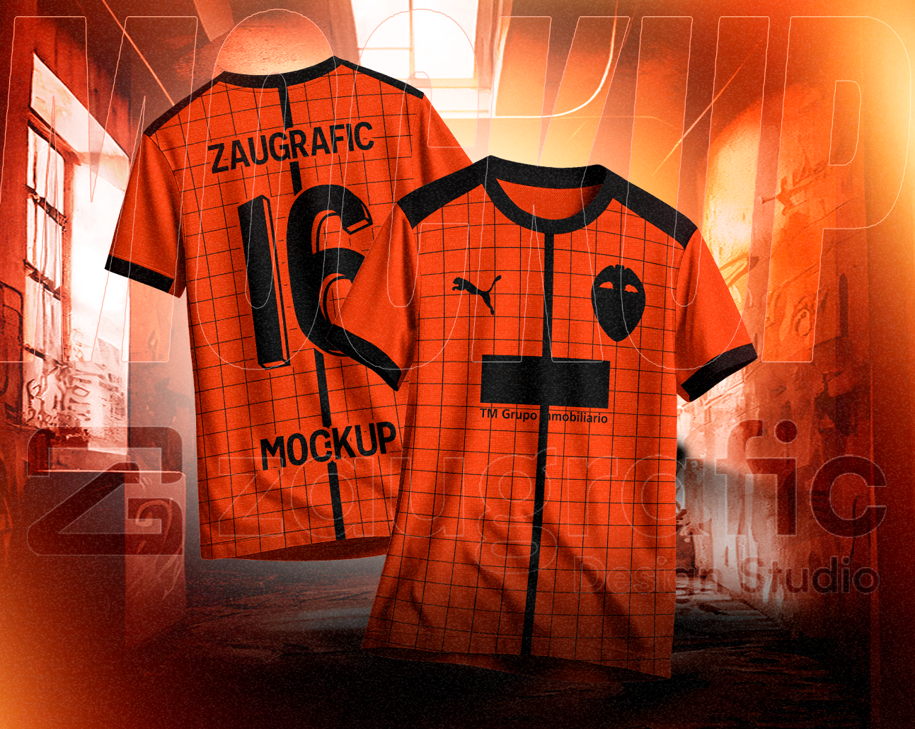 Mockup Soccer Jersey by Zaugrafic