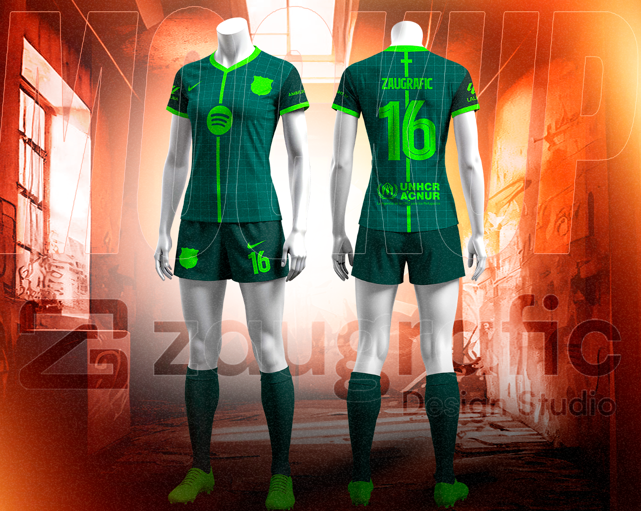 Mockup Kit Women's V-neck Sweater