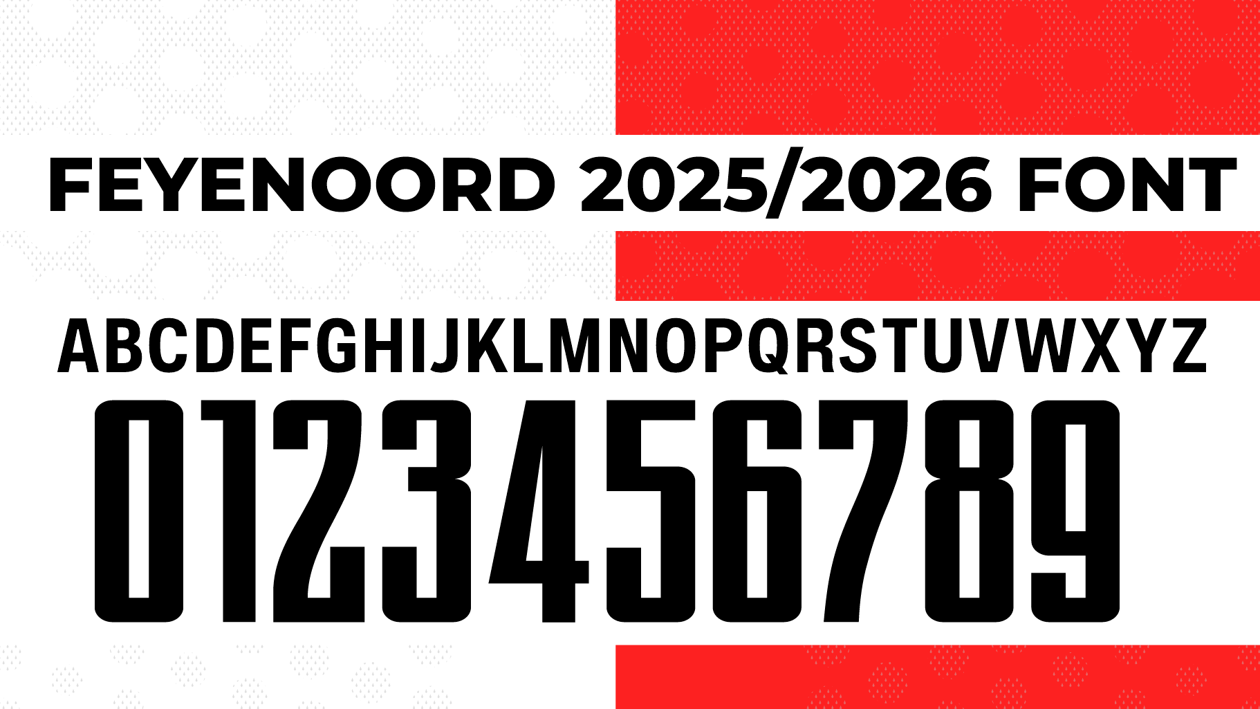 Feyenoord Font 2025-26