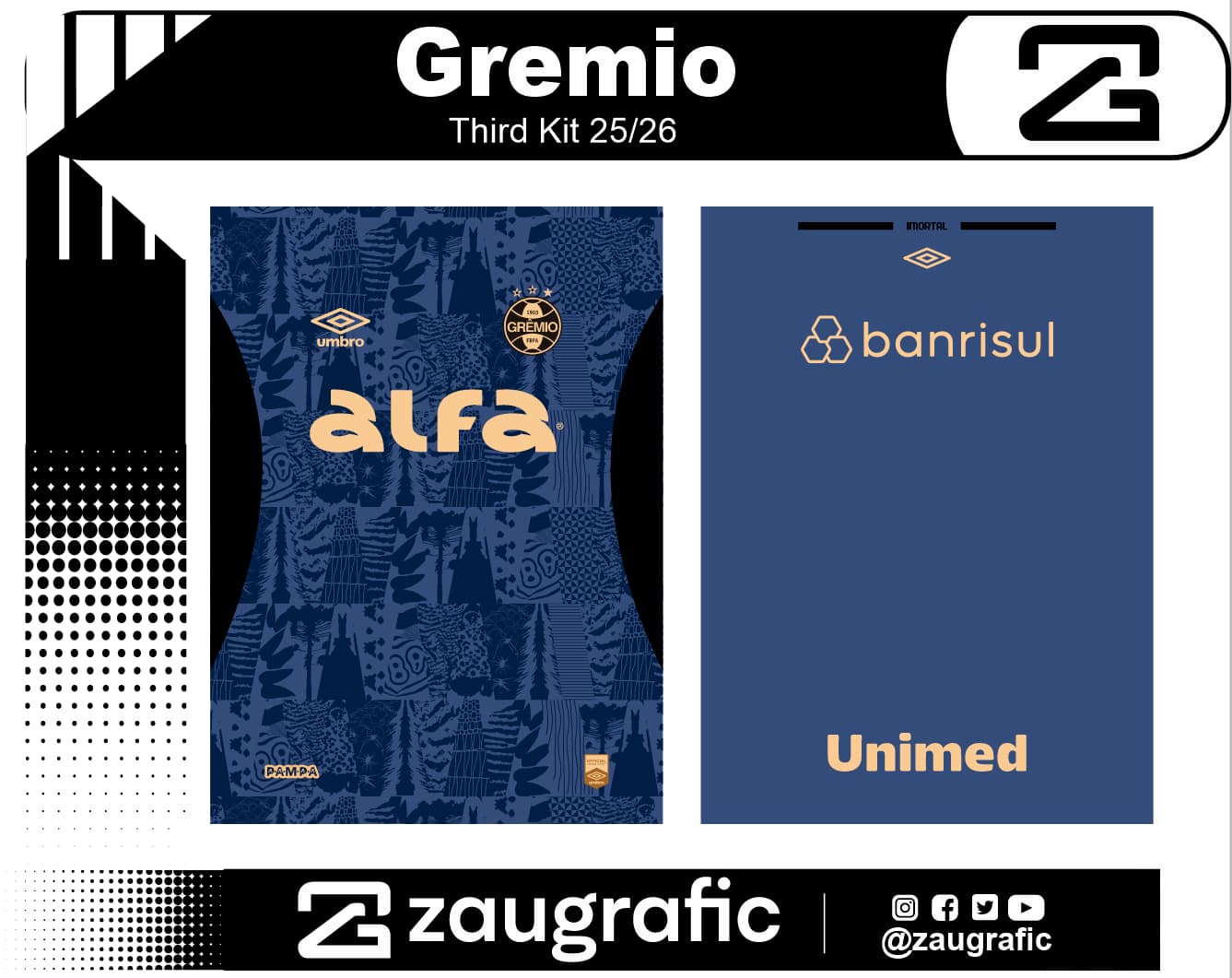 Gremio Third Kit 2025-26