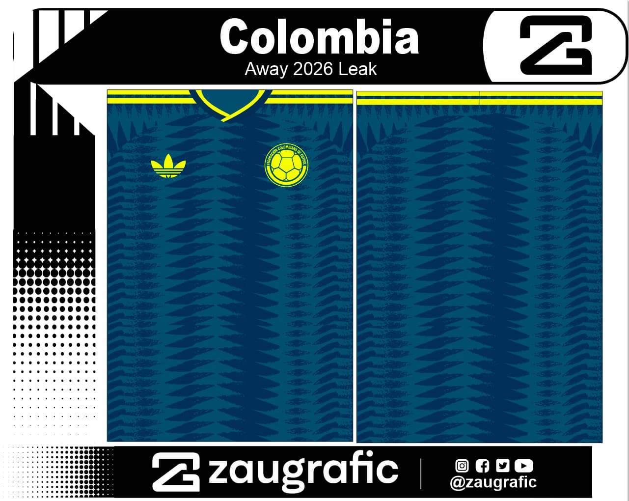 Colombia Away Kit 2026