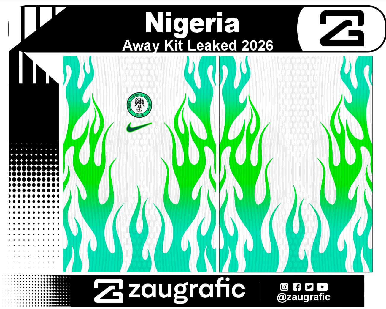 Nigeria Away Kit Leak  2026