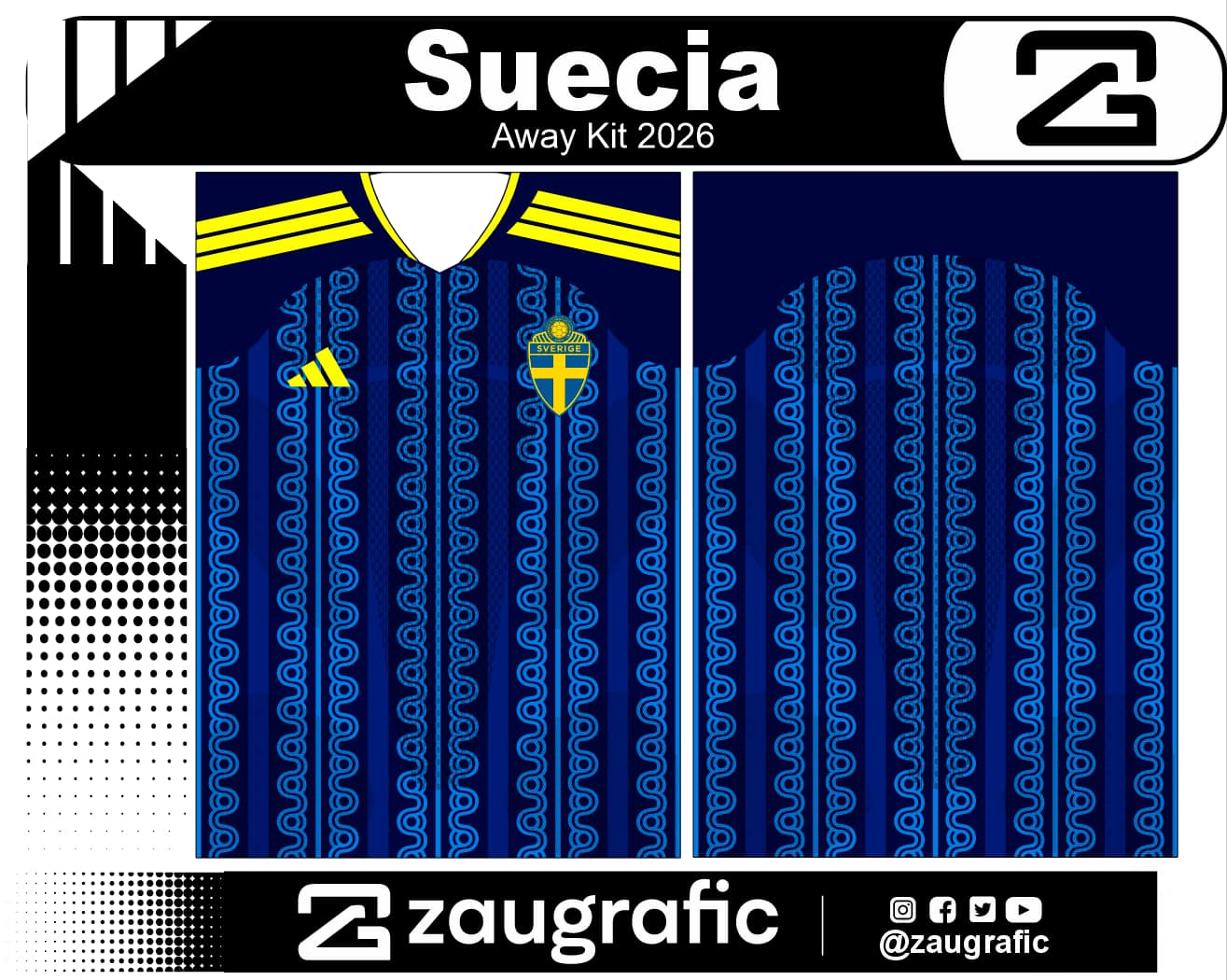Suecia Away Kit 2026 
