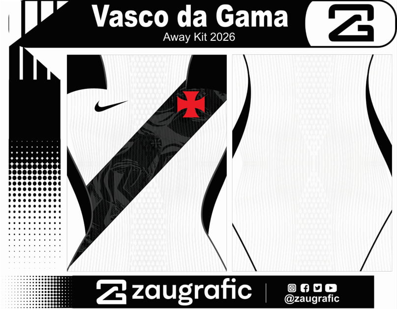 Vasco da gama Away kit 2026  