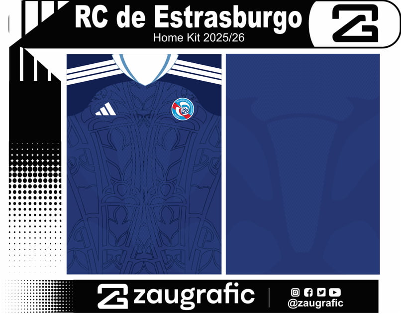 RC de Estrasburgo Home kit 25-26 