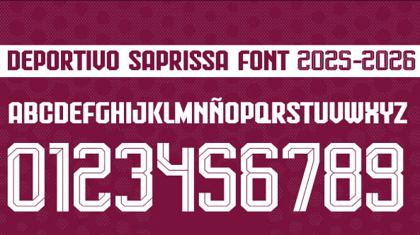 Deportivo Saprissa Font 2025-2026