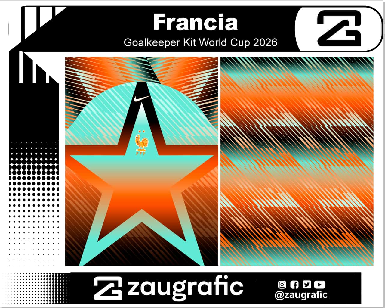 Francia Goalkeeper Kit World Cup 2026