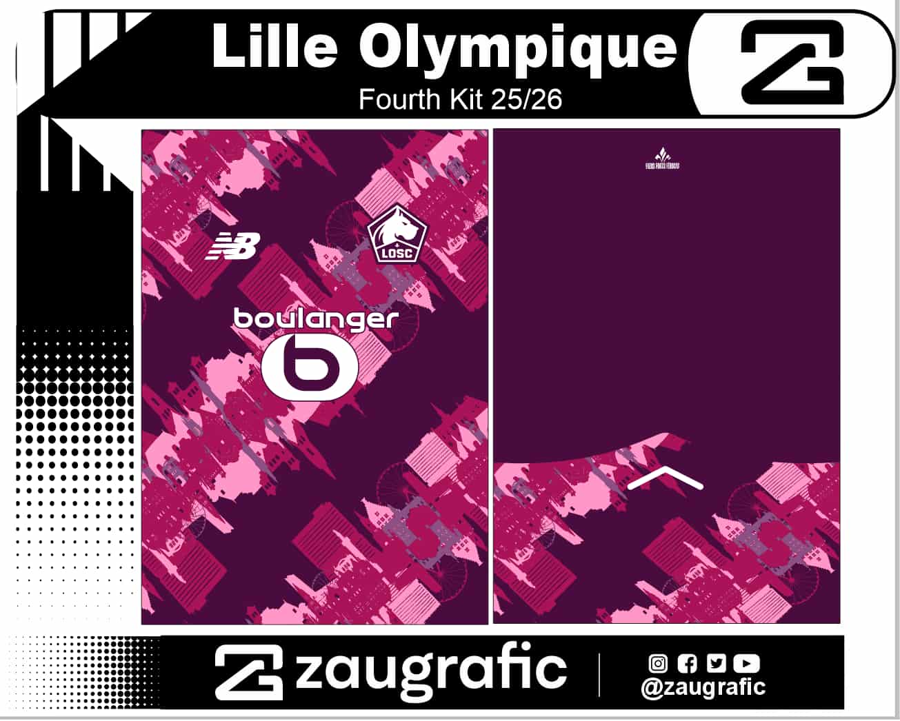 Lille Olympique Fourth Kit 25-26 