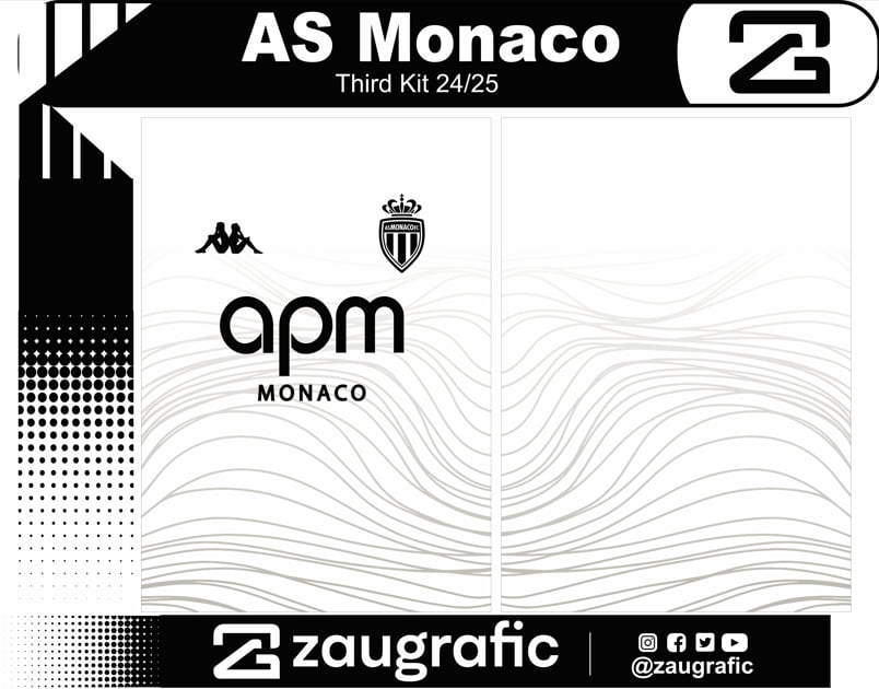 AS Monaco Third Kit 24-25