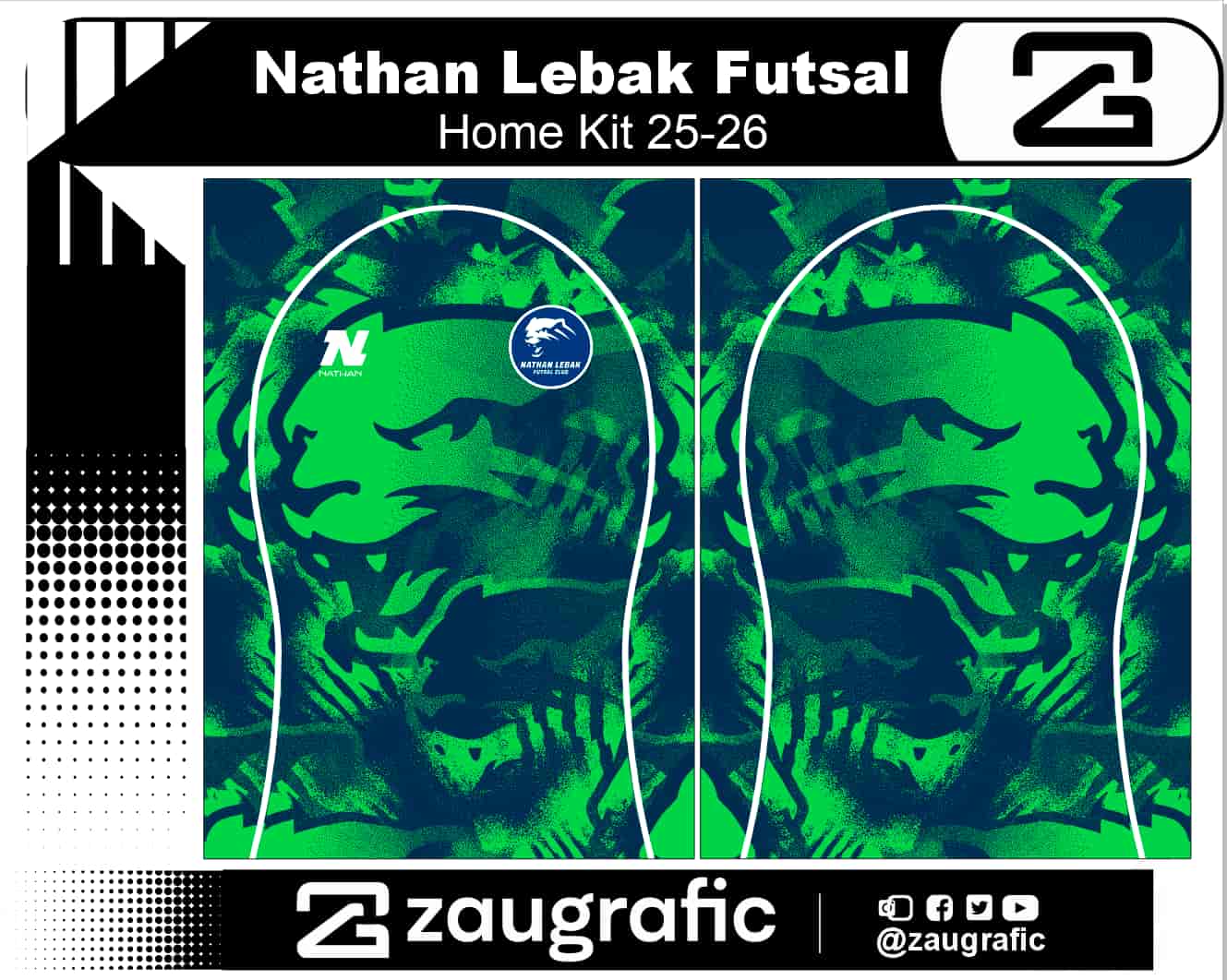 Nathan Lebak Futsal Home Kit 25-26