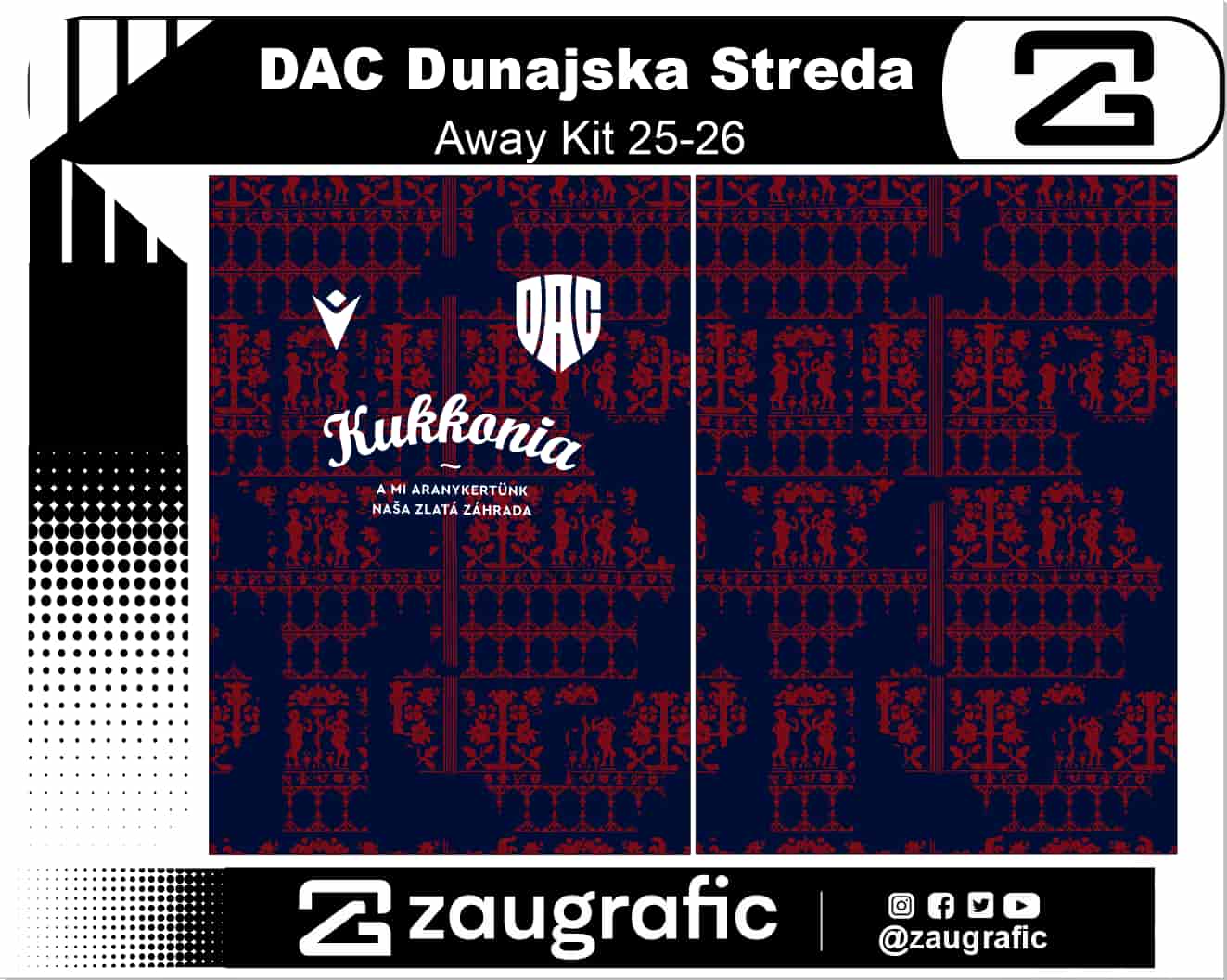 DAC Dunajska Streda Away Kit 25-26