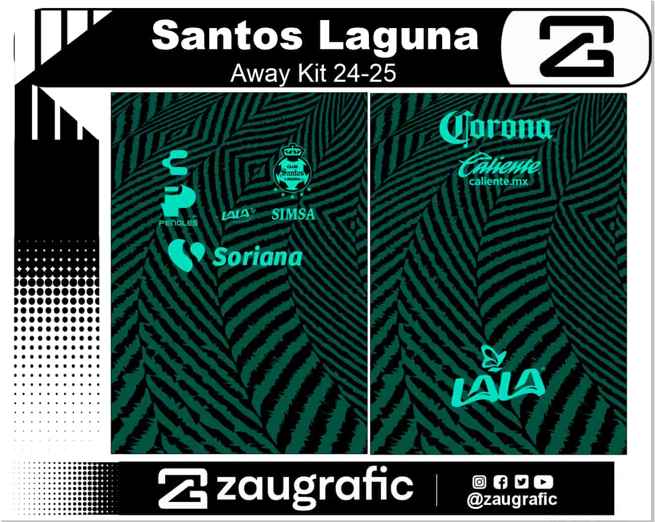 Santo Lagunas Away Kit 25-26
