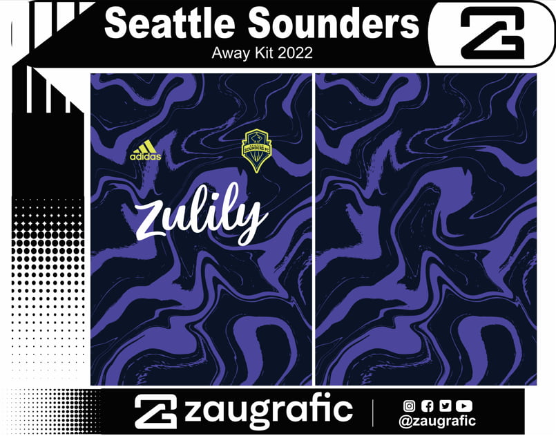 Seattle Sounders Away Kit 2022 