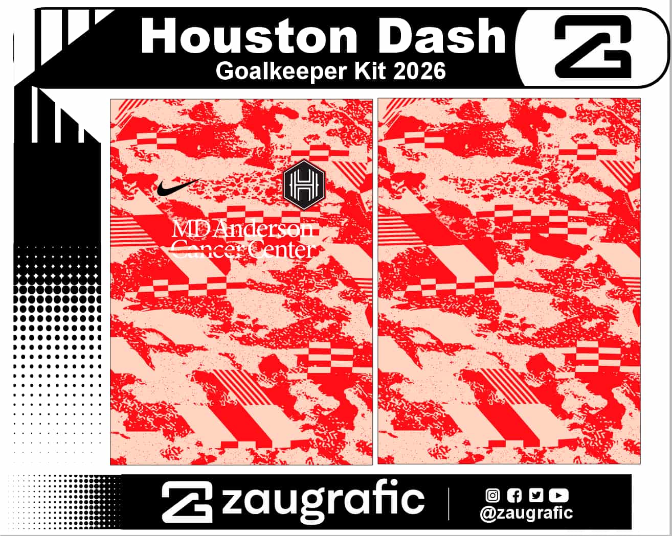 Houston Dash Goalkeeper Kit 2026