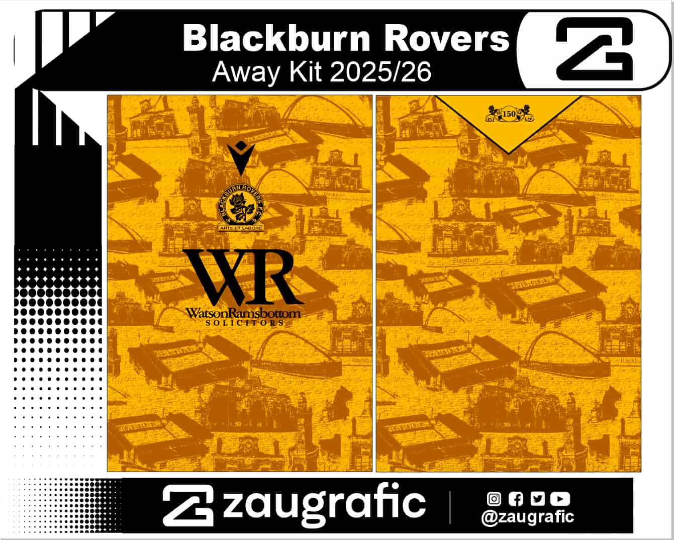 Blackburn Rovers Away Kit 25-26