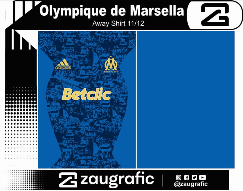 Olympique de Marsella Away Shirt 11-12