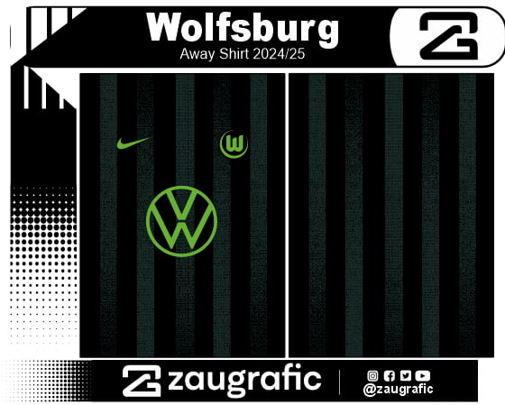 Wolfsburg Away Shirt 2024-25