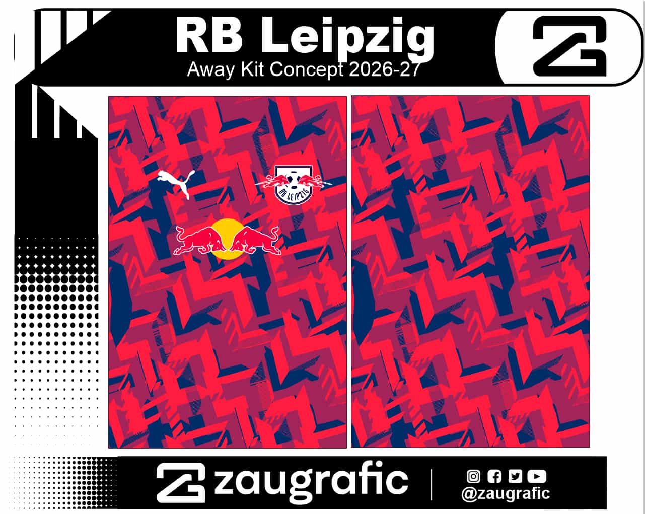 RB Leipzig Away Kit Concept 2026-27