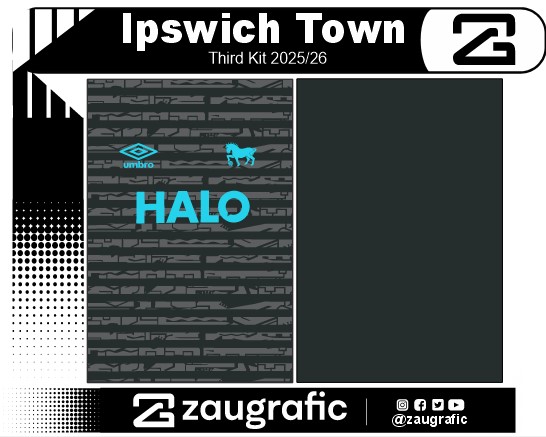 Ipswich Town Third Kit 2025-26