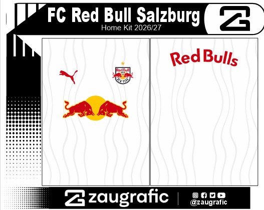 FC Red Bull Salzburg Home Kit 2026-27