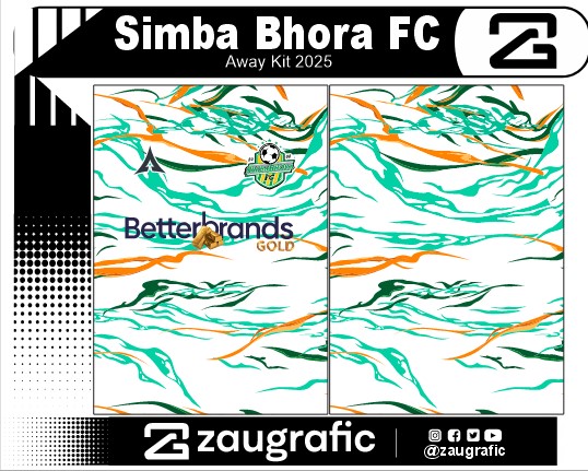 Simba Bhora FC Away Kit 2025
