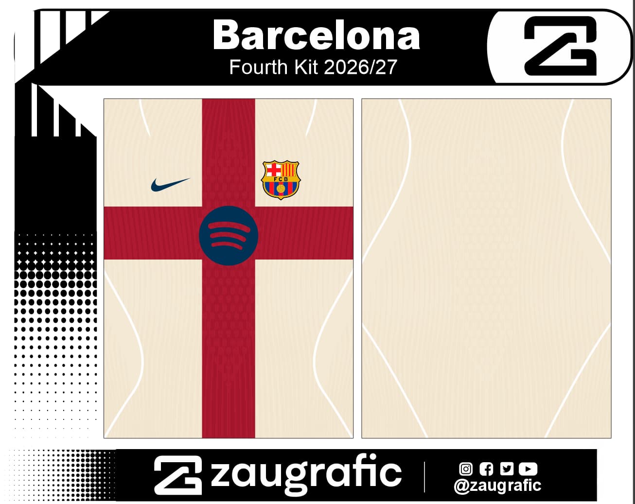 Barcelona Fourth Kit 2026-27