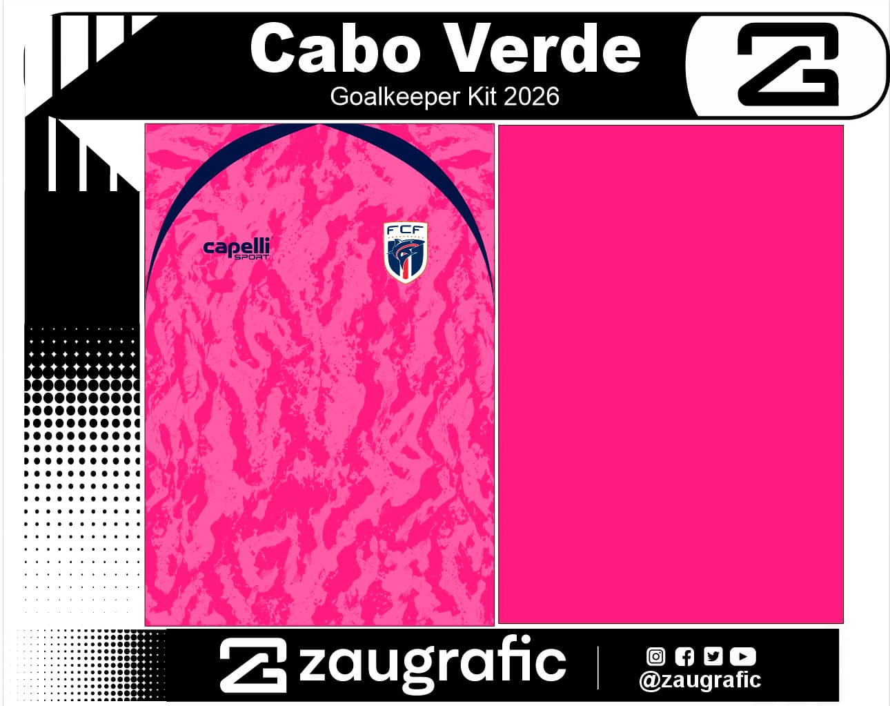 Cabo Verde Goalkeeper Kit 2026