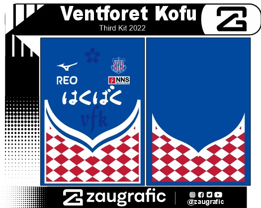 Ventforet Kofu  Third Kit 2022