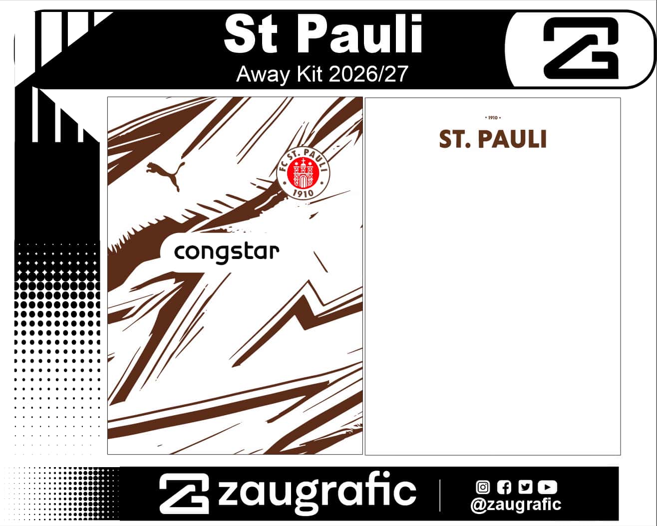 St Pauli Away kit 2026-27