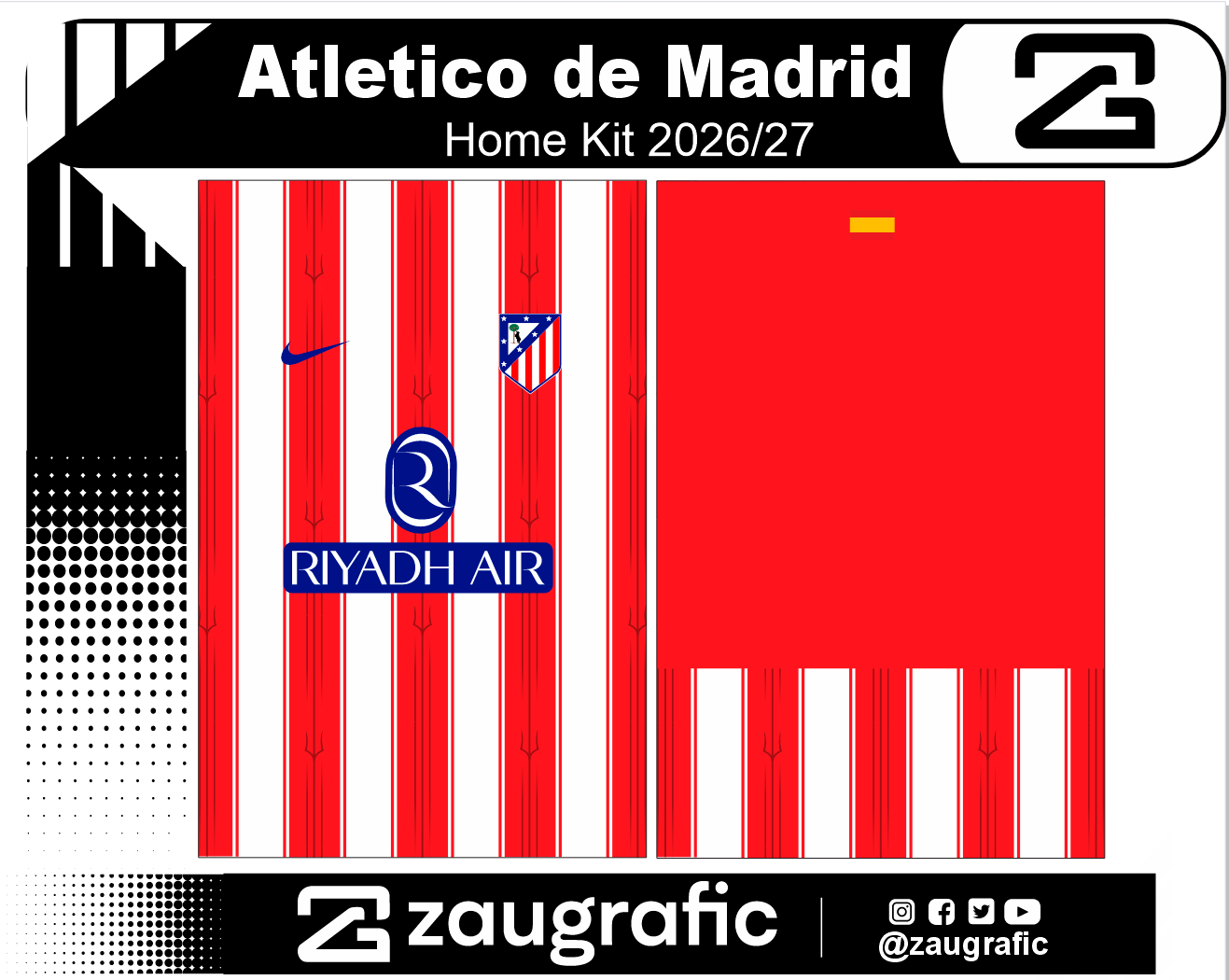 Atletico de Madrid Home Kit 2026-27