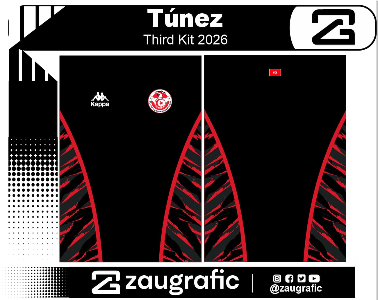 Túnez Third Kit 2026