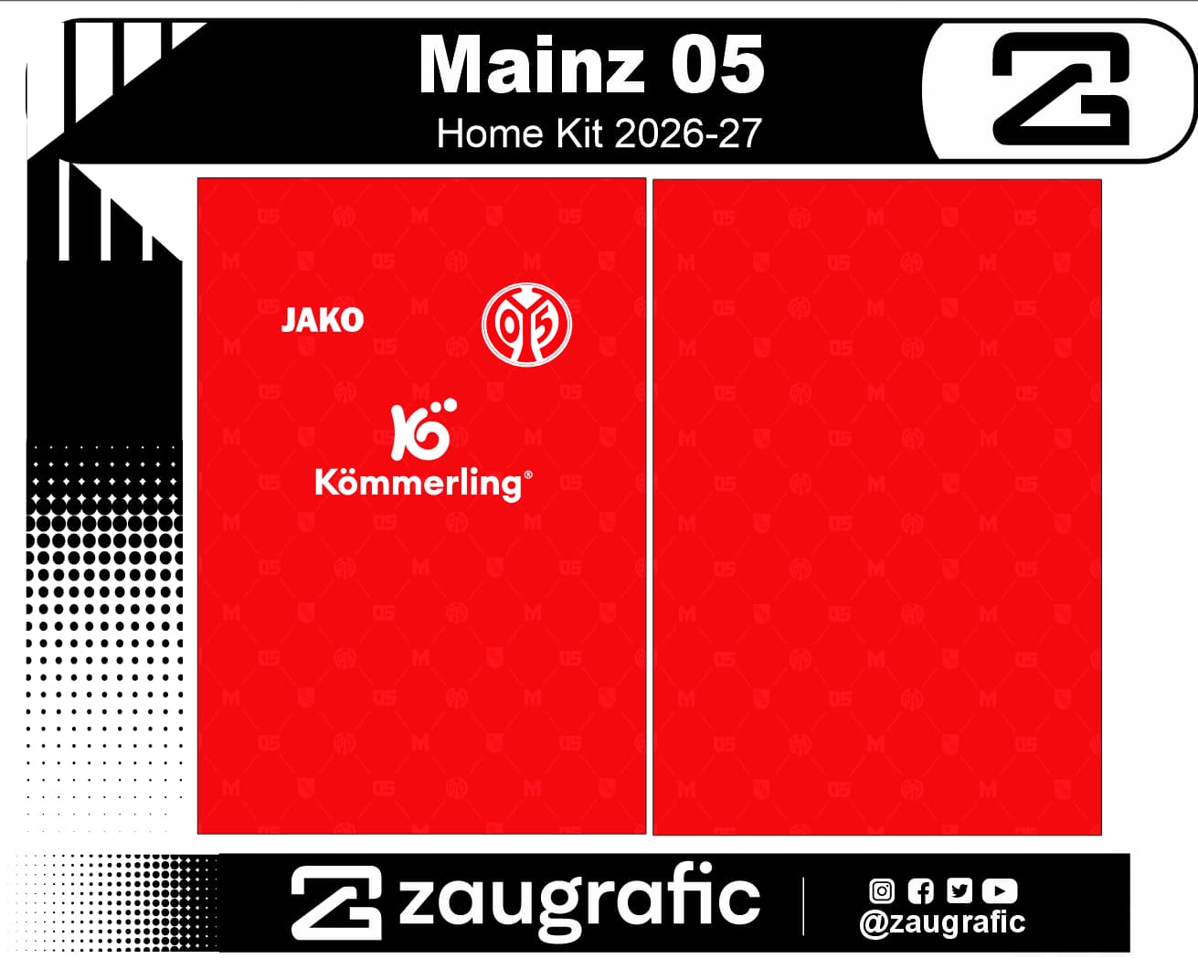 Mainz 05 Home Kit 2026-27