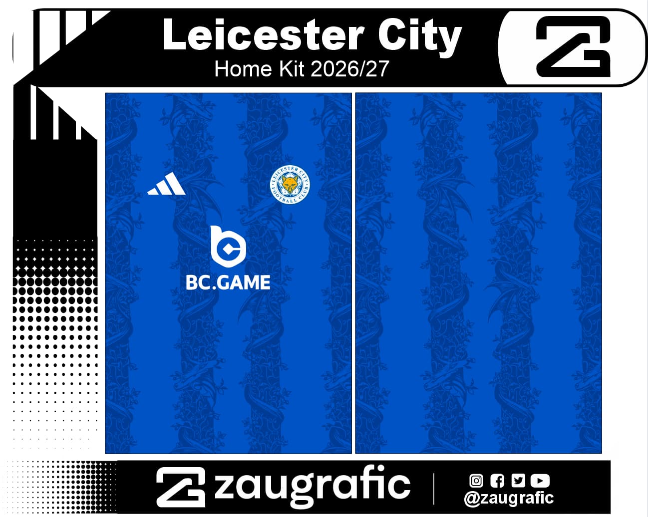Leicester City Home Kit 2026-27