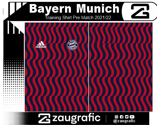 Bayern Munich Training Shirt Pre Match 2021-22 