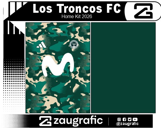 Los Troncos FC Home Kit 2026