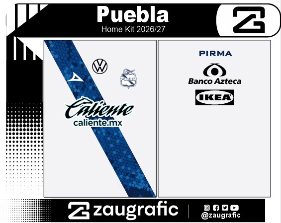 Puebla Home Kit 2026-27