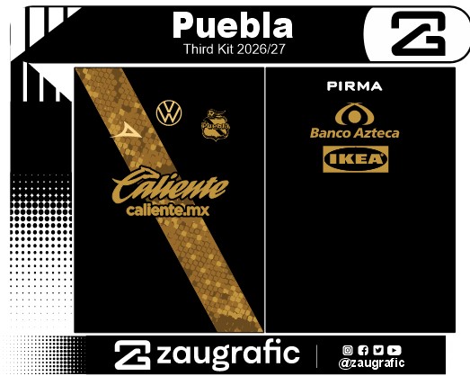 Puebla Third Kit 2026-27