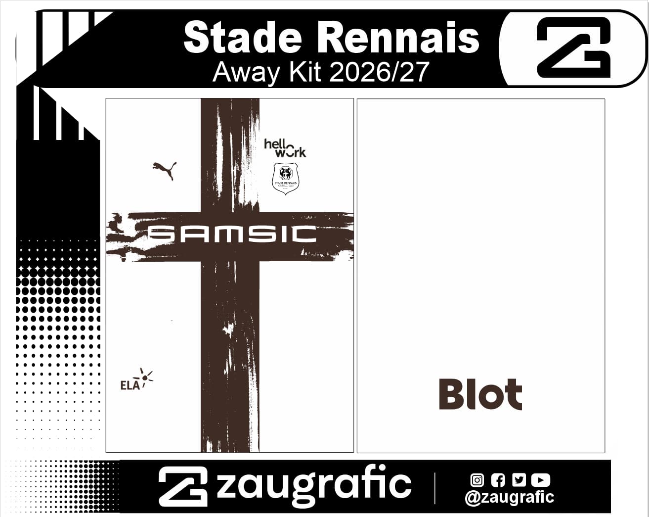Stade Rennais Away Kit 2026-27
