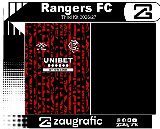 Rangers FC Third Kit 2026-27
