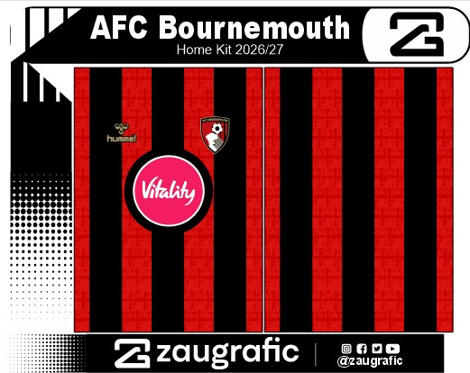 AFC Bournemouth Home Kit 2026-27