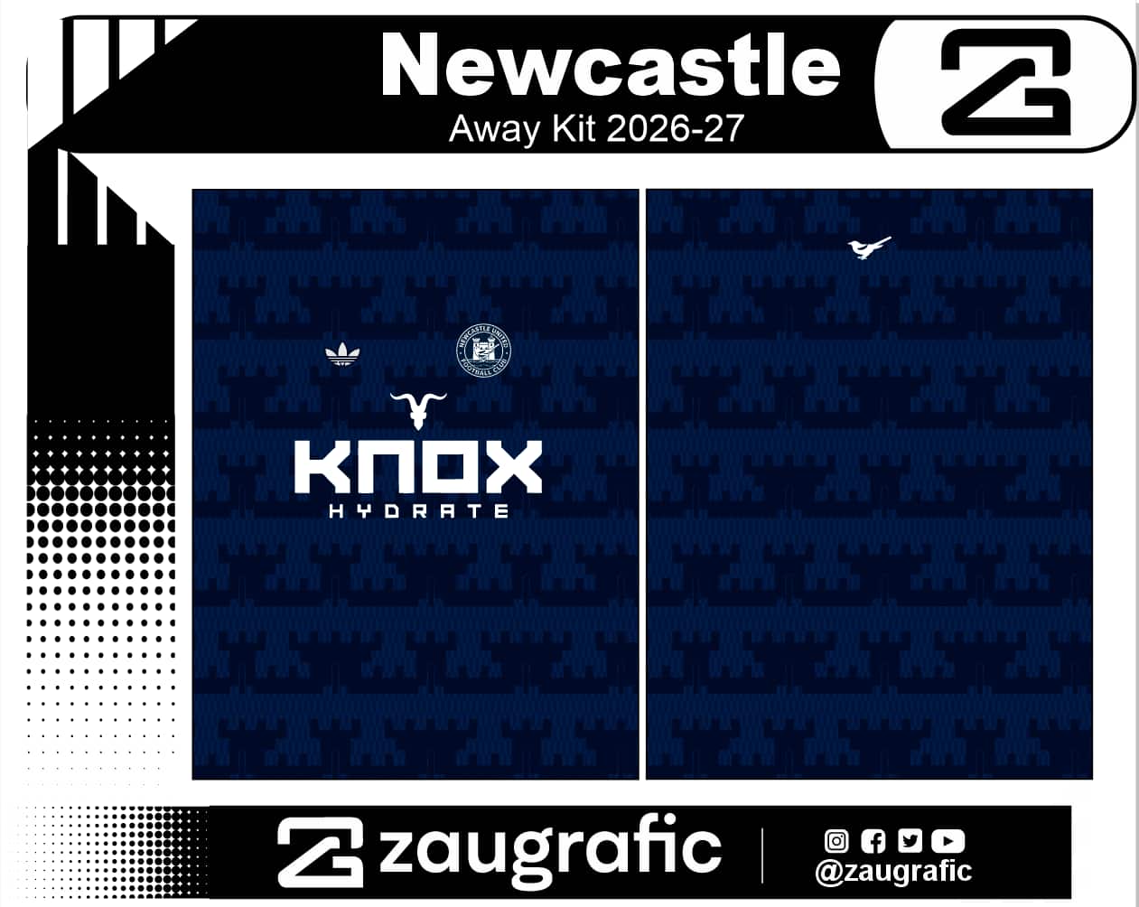 Newcastle Away Kit 2026-27