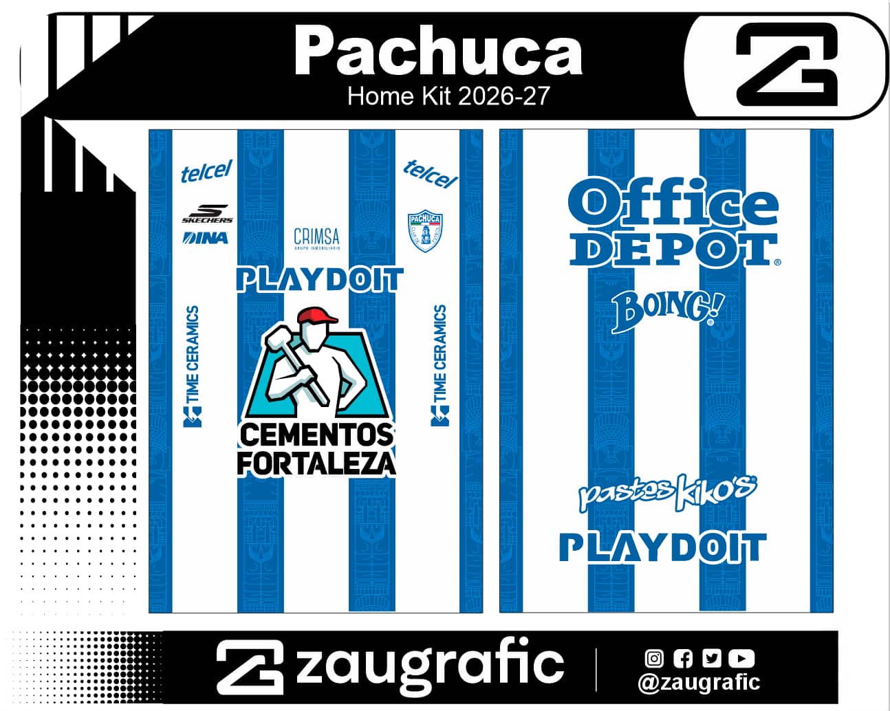Pachuca Home Kit 2026-27