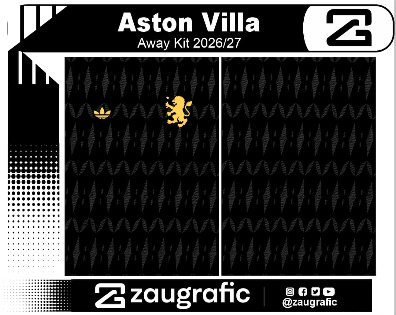Aston Villa Away Kit 2026-27