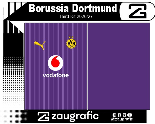 Borussia Dortmund Third Kit 2026-27