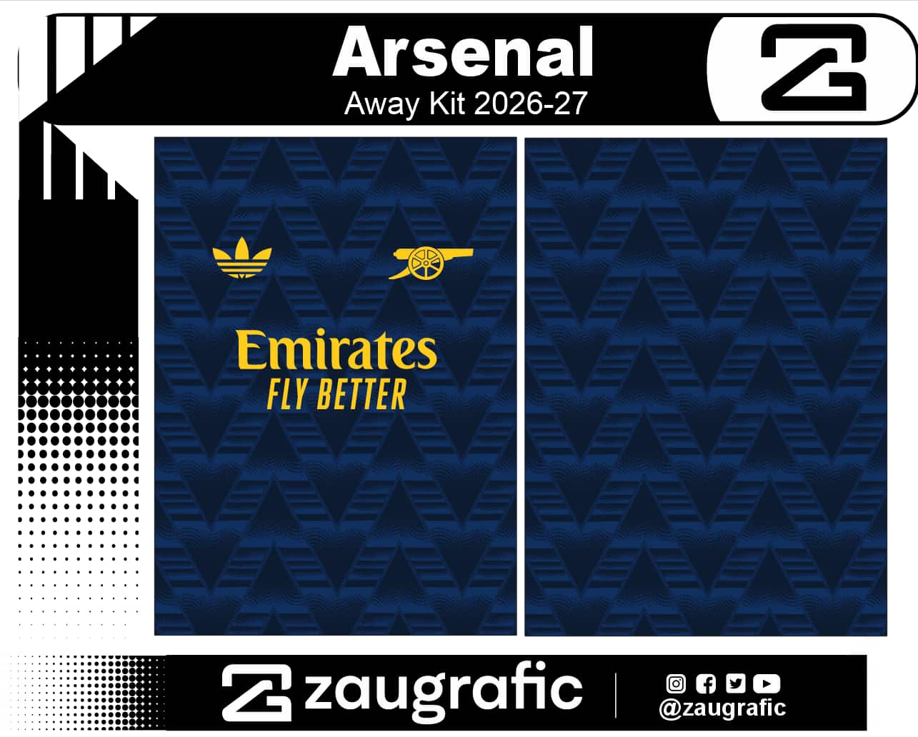 Arsenal Away Kit 2026-27