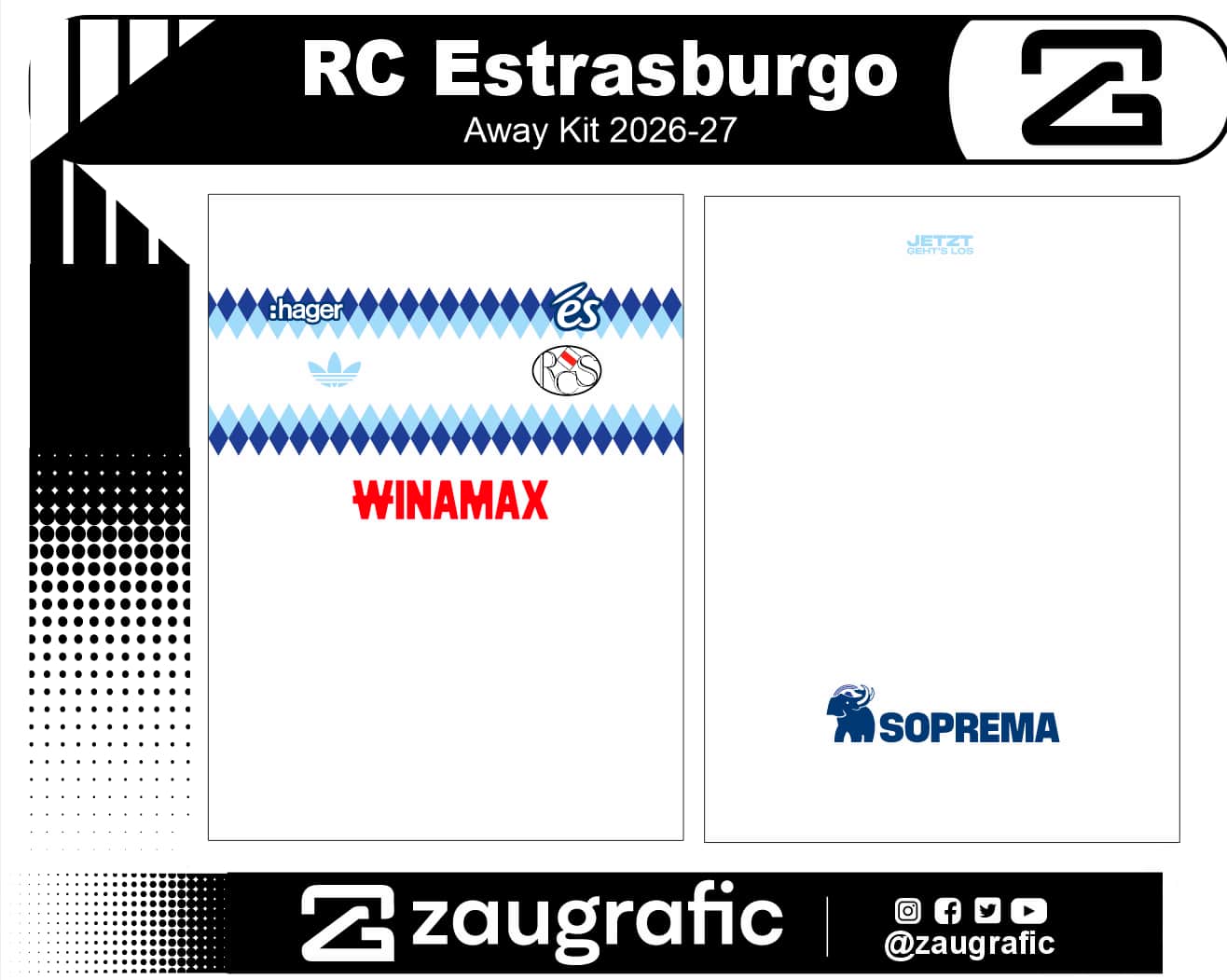 RC Estrasburgo Away Kit 2026-27