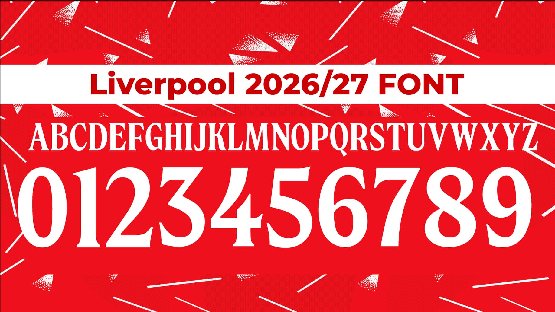 Liverpool 2026-27 Font