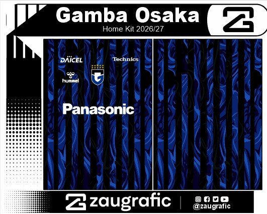 Gamba Osaka Home Kit 2026-27