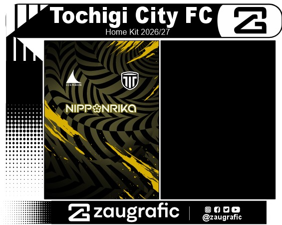 Tochigi City FC Home Kit 2026-27
