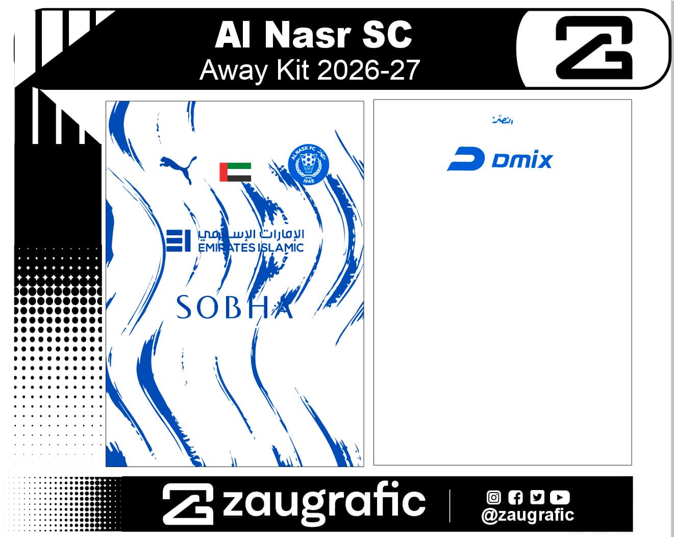 Al Nasr SC Away Kit 2026-27